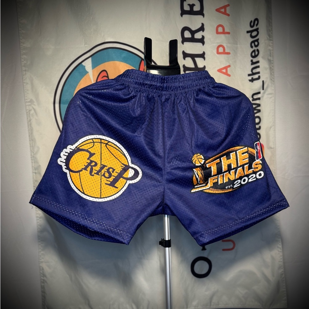 Crisp LAKERS Style Shorts